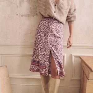 Sezane Raf Skirt